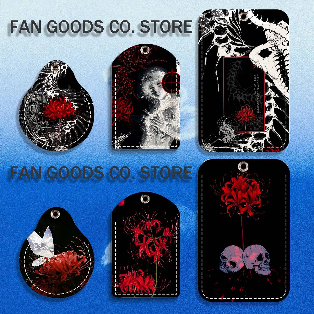 Leather Working - Portachiavi Japan T-Tokyo Red Spider Lily