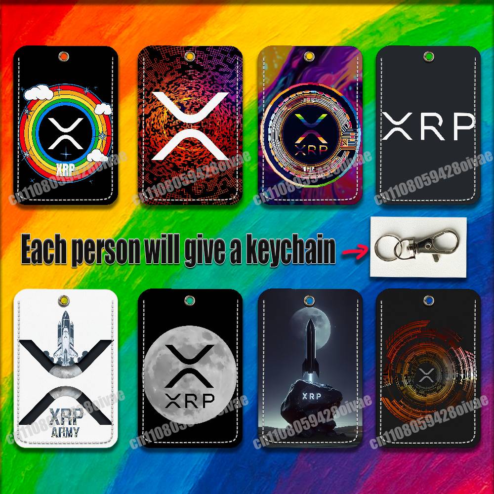 Leather Working - Porta Badge Digitale per Criptovaluta Xrp