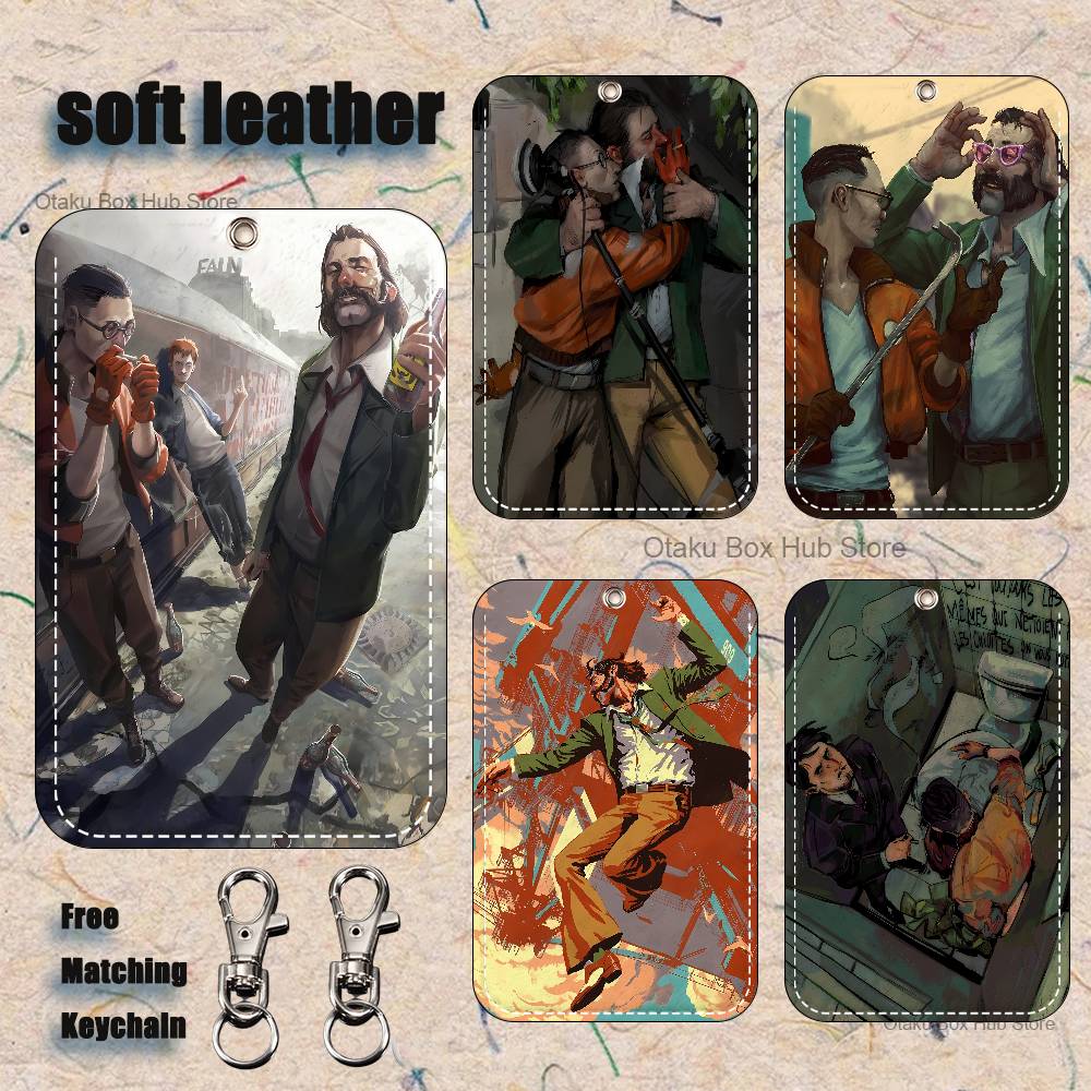 Leather Working - Portachiavi porta carte da gioco D-Disco