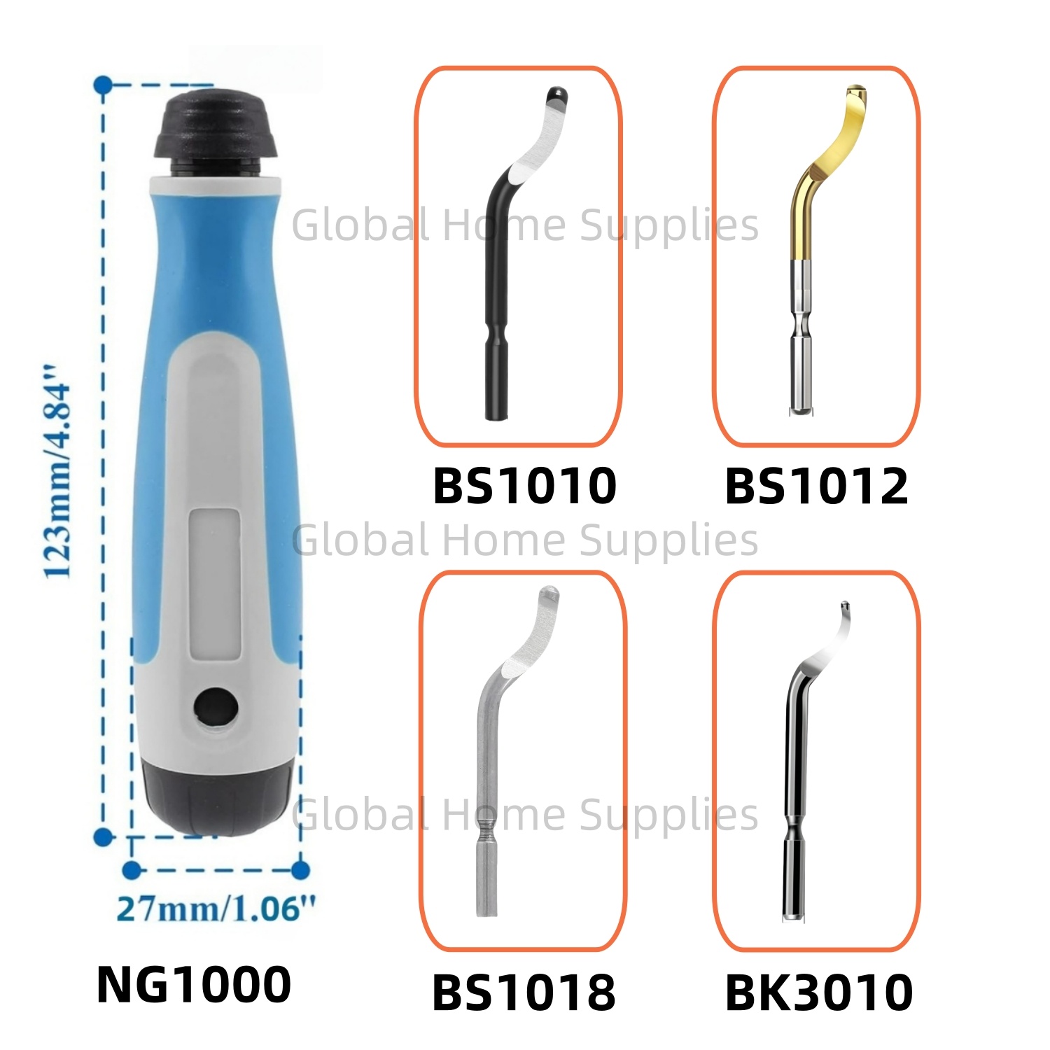 Swivel Knife Tool - Kit di strumenti per sbavatura manuale