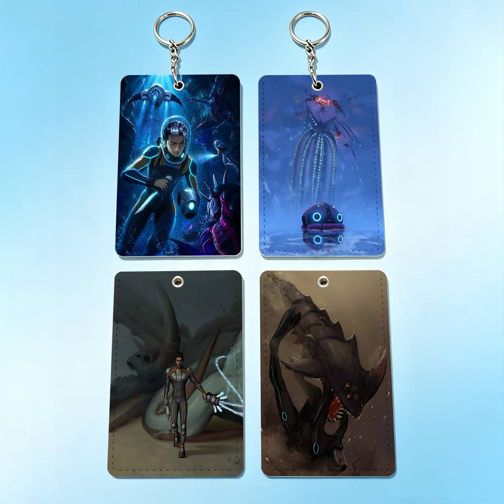 Leather Working - Portachiavi con Porta Badge Hot Game