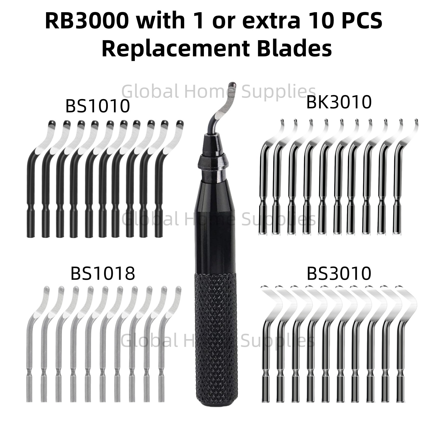 Swivel Knife Tool - Strumento per sbavatura RB3000 con 1