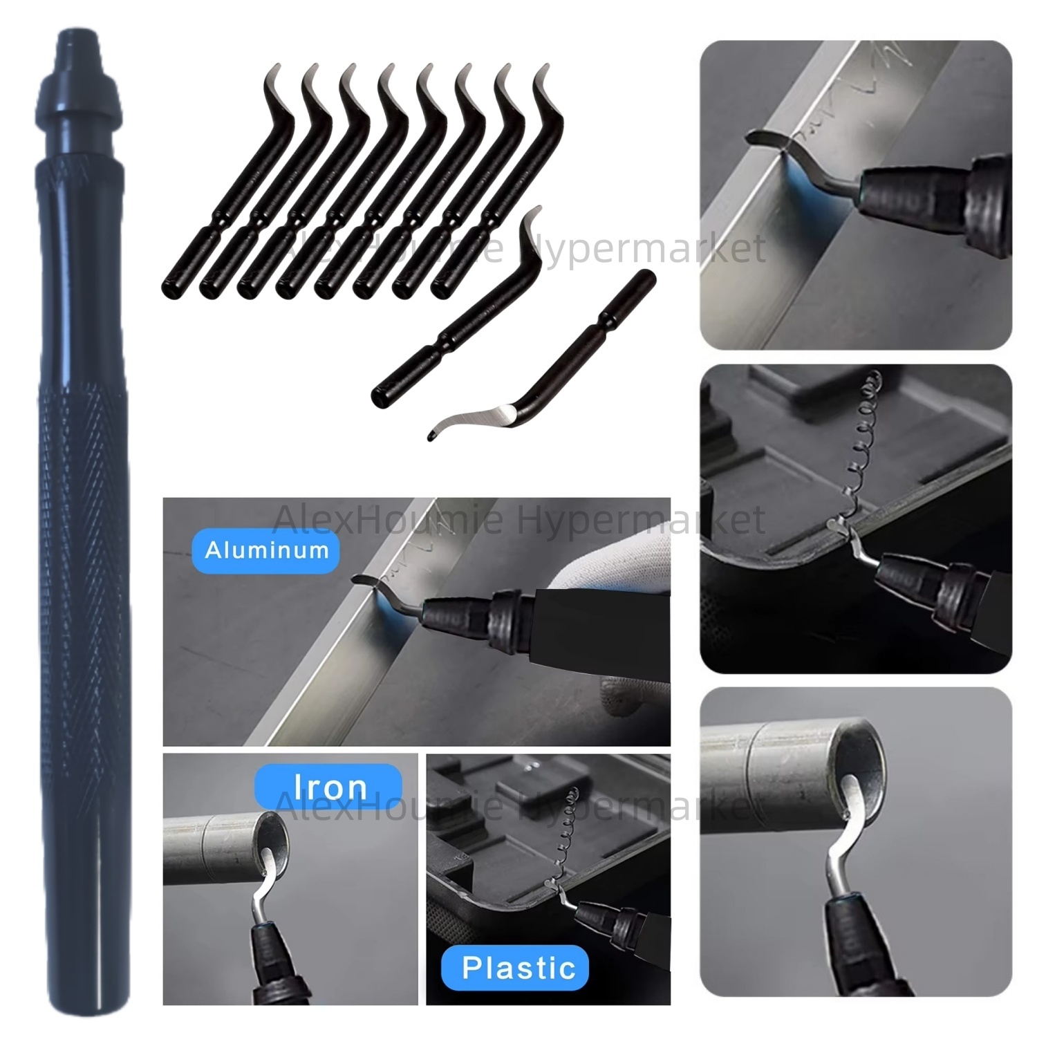 Swivel Knife Tool - RB1288 Kit di strumenti per sbavatura