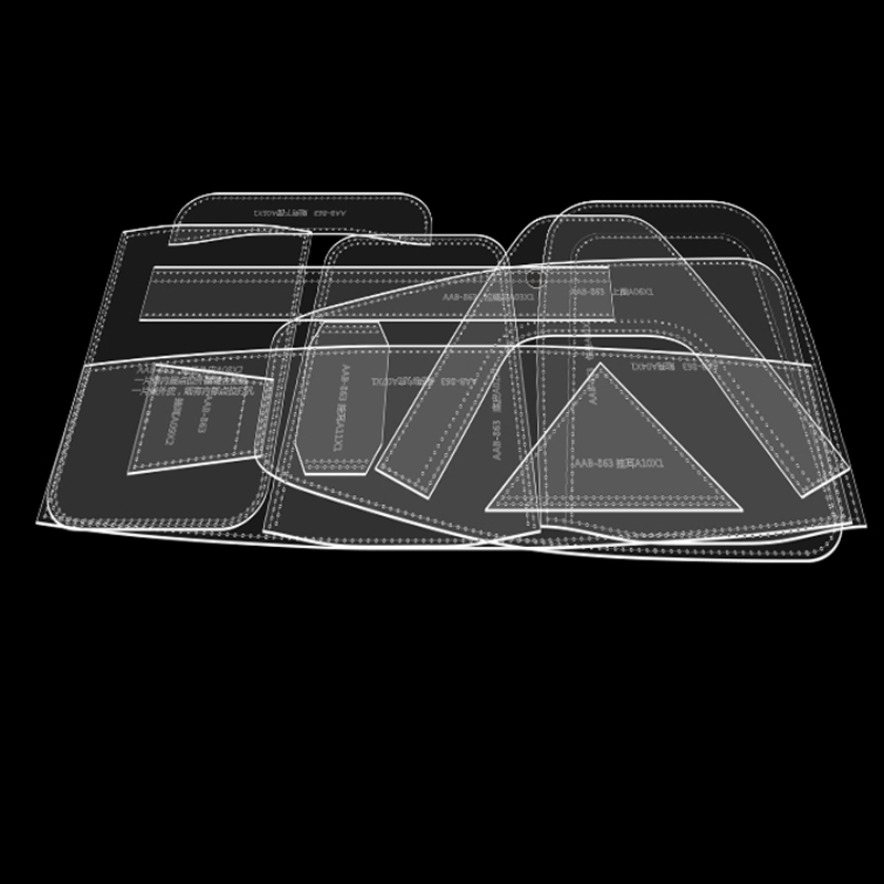 1Set uomo petto borsa stencil  - Leatherwork Patterns recensione e prezzo