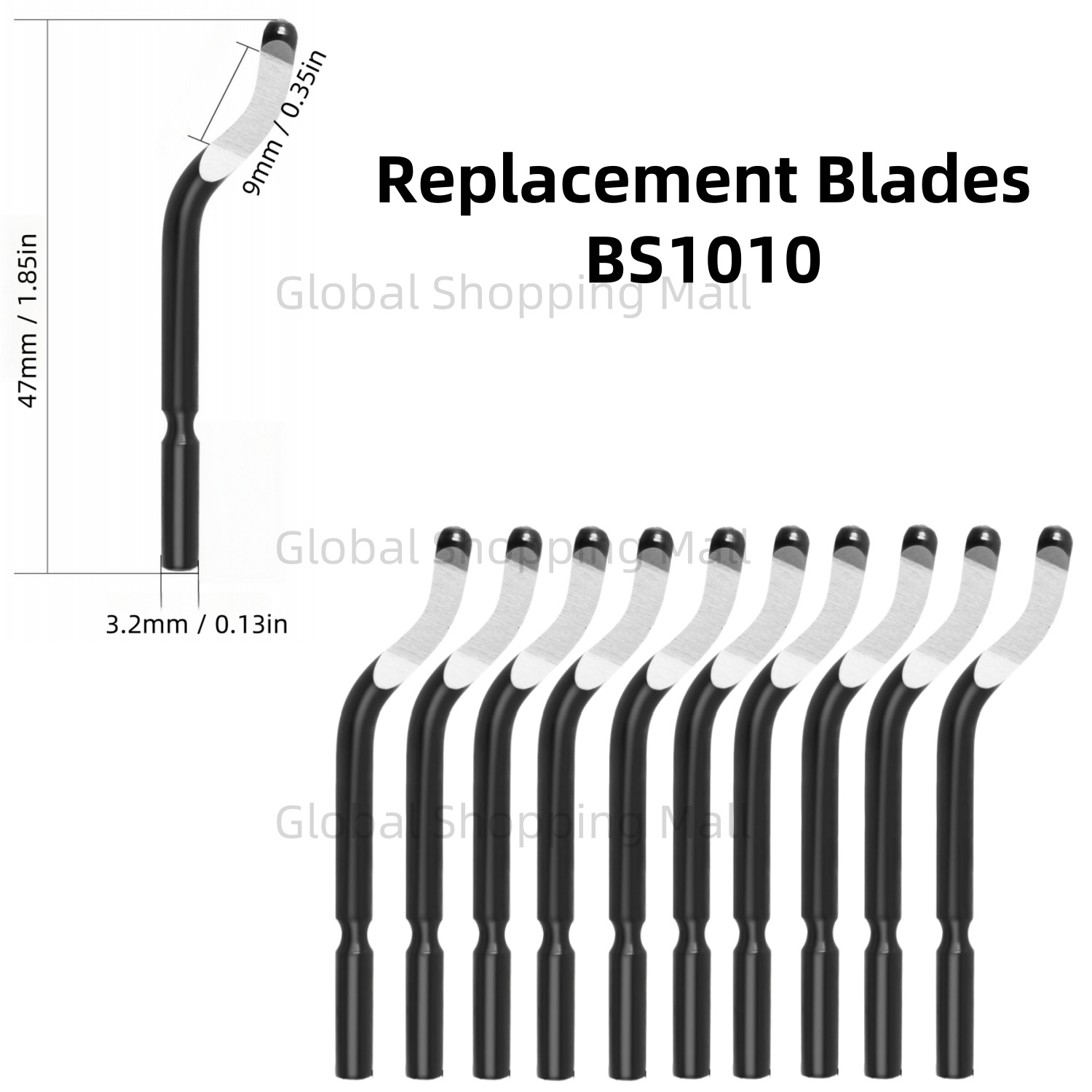 10 PZ Lame per sbavatura BS101 - Swivel Knife Tool recensione e prezzo