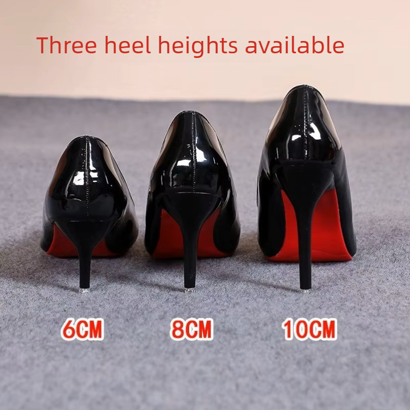 Scarpe con Tacco Alto a Punta  - Leather Work Women Shoes recensione e prezzo