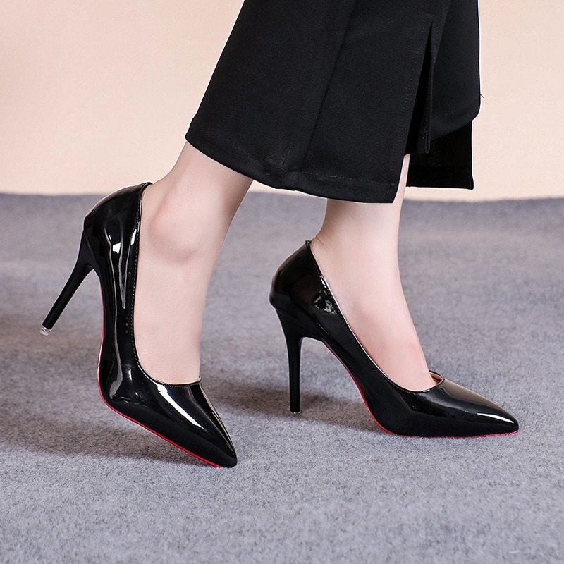 Scarpe con Tacco Alto a Punta  - Leather Work Women Shoes recensione e prezzo