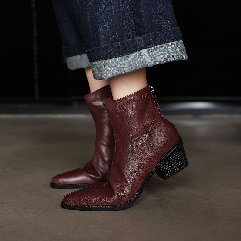 Nuovi Stivali da Donna in Vera - Leather Work Women Shoes recensione e prezzo