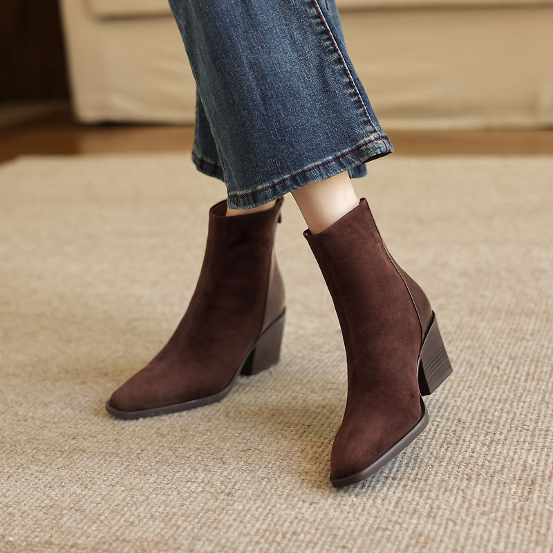 2027 Nuovi Stivali in Vera Pel - Leather Work Women Shoes recensione e prezzo