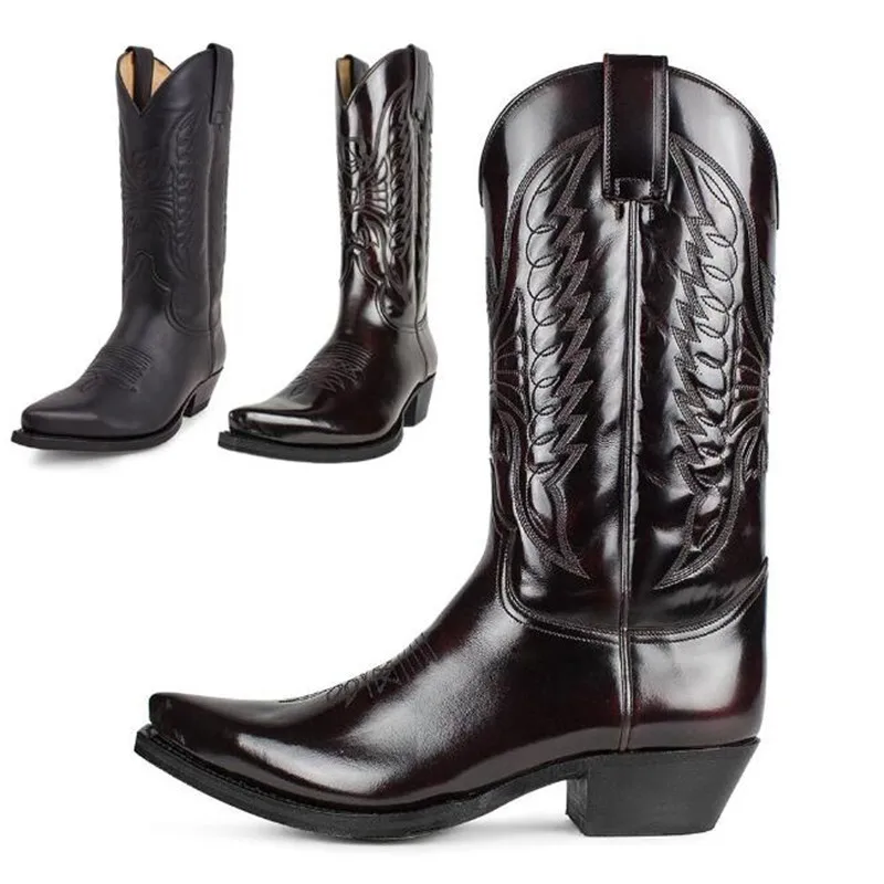 Cowboy Uomo Donna Country Vint - Leather Work Women Shoes recensione e prezzo